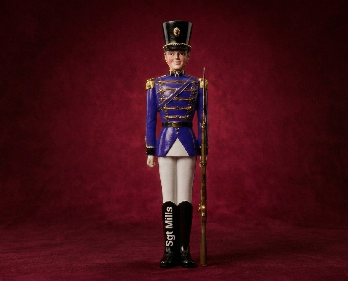 Glory Tree Toy Soldier Tribute Ornament